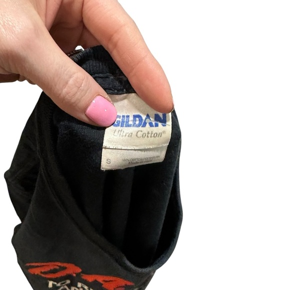 Black D.A.R.E. Graphic T-Shirt S - Picture 2 of 5